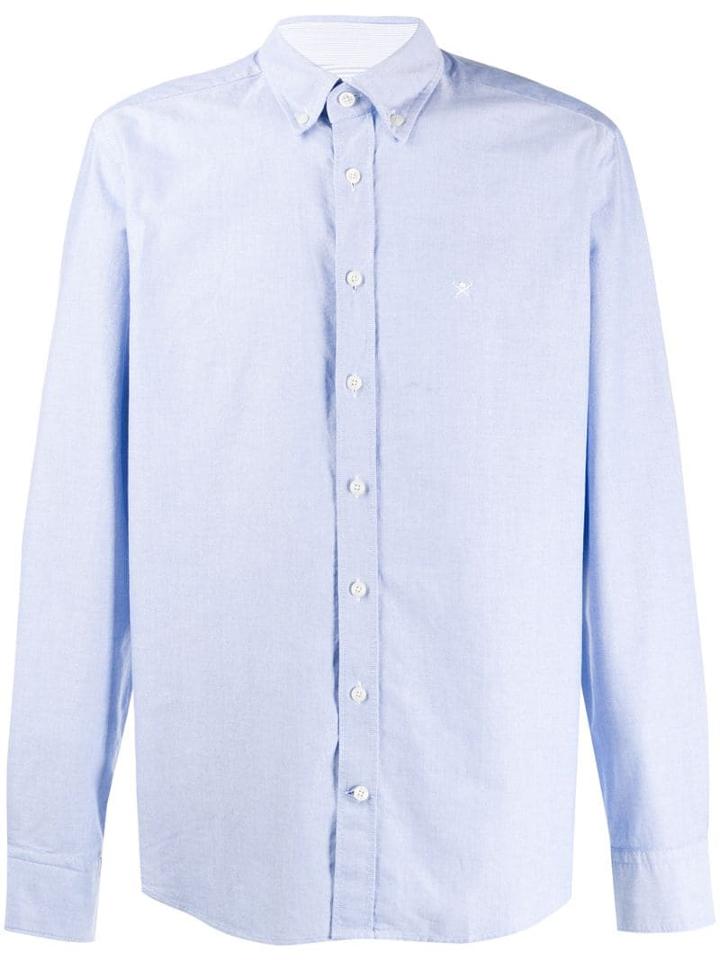 Hackett Button Down Collar Shirt - Blue