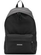 Balenciaga Large Double Backpack - Black