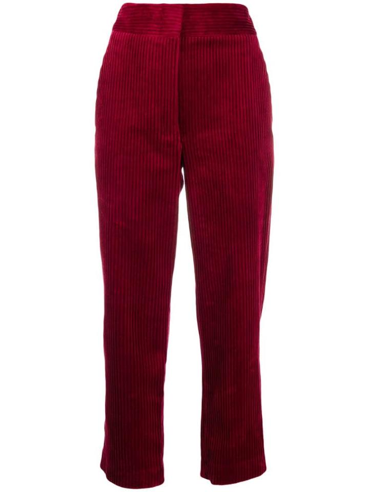 Vanessa Bruno Corduroy Trousers - Red