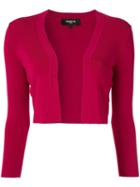 Paule Ka Cropped Knit Cardigan - Pink