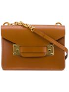 Sophie Hulme - Small Chain Satchel - Women - Leather - One Size, Brown, Leather