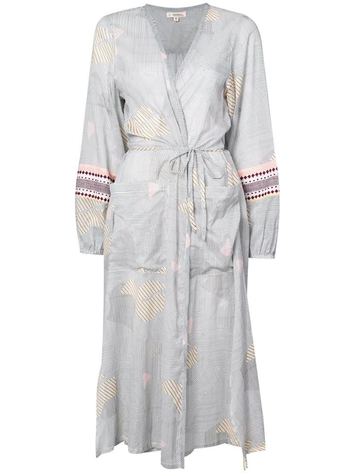 Lemlem Wefi Wrap Dress - Black