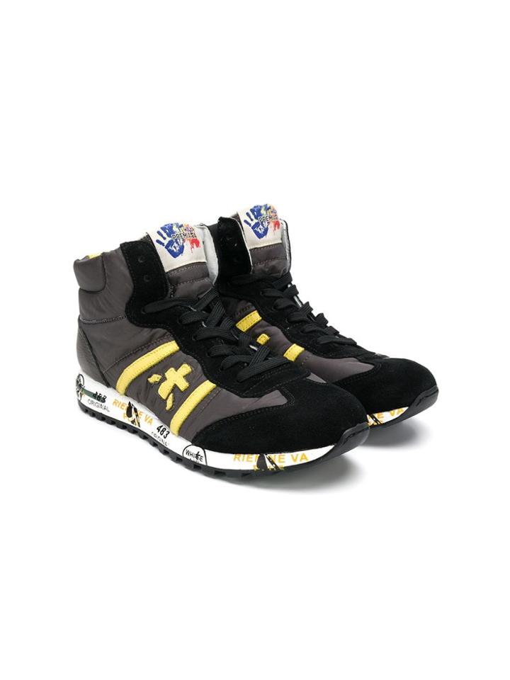Premiata Kids Adam Sneakers - Grey