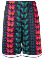 Pleasures Butterfly Pattern Shorts - Black