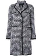 Giambattista Valli Tweed Long Coat - Black