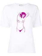 Brashy - Printed T-shirt - Women - Spandex/elastane/micromodal - S, White, Spandex/elastane/micromodal