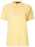 Polo Ralph Lauren Embroidered Logo Polo Top - Yellow