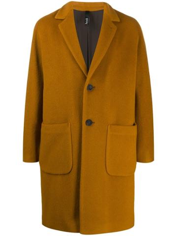 Hevo Buttoned Coat - Yellow
