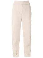 Egrey Cropped Tailored Trousers - Neutrals