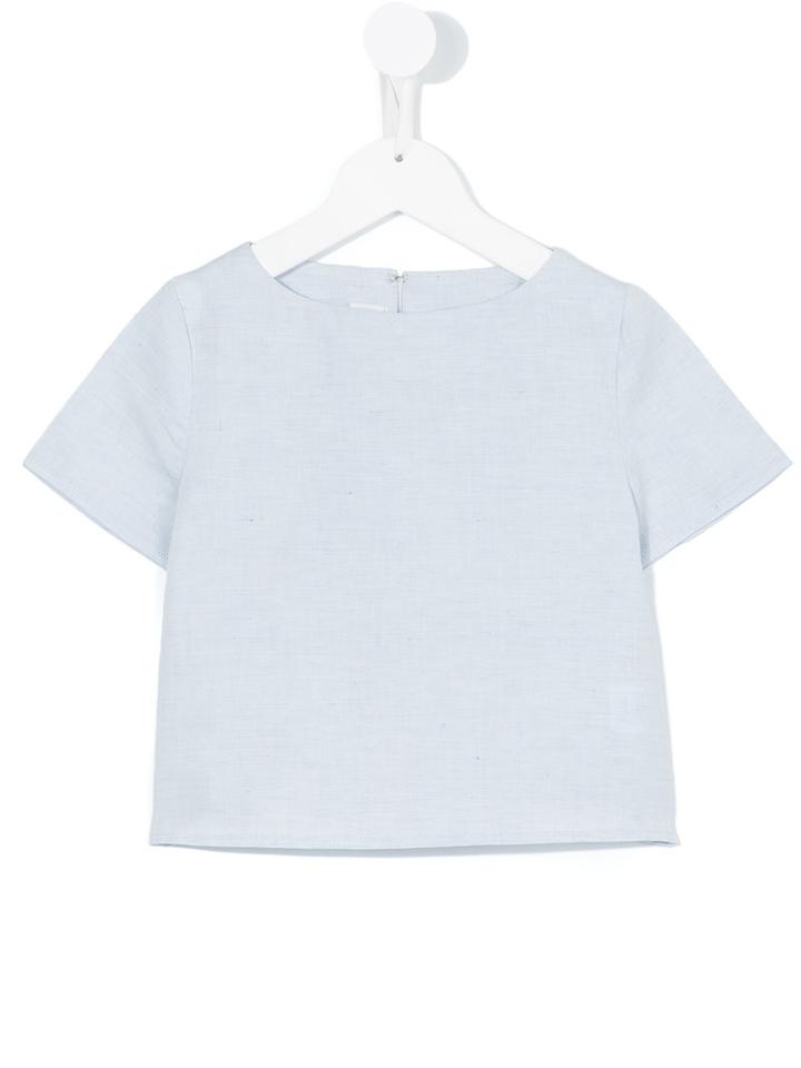 Max & Lola Short Sleeve T-shirt, Girl's, Size: 12 Yrs, Blue