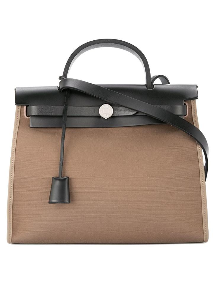 Hermès Vintage Her Bag Zip Pm 2way Hand Bag - Brown