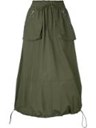 G.v.g.v. Utility Skirt, Women's, Size: 34, Green, Cotton/nylon