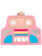 Charlotte Olympia Cobot Clutch - Pink & Purple