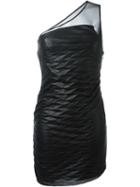 Jay Ahr Asymmetric Panel Dress