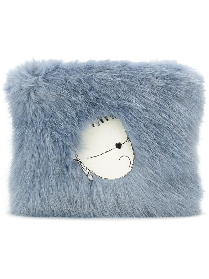 Shrimps Finola Clutch - Blue