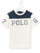 Ralph Lauren Kids Polo Print T-shirt, Boy's, Size: 8 Yrs, White