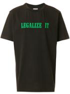 Palm Angels Legalize It T-shirt - Black
