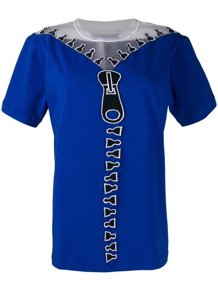 Viktor & Rolf Unzipped T-shirt - Blue