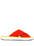 Flamingos Mama Sandals - Orange