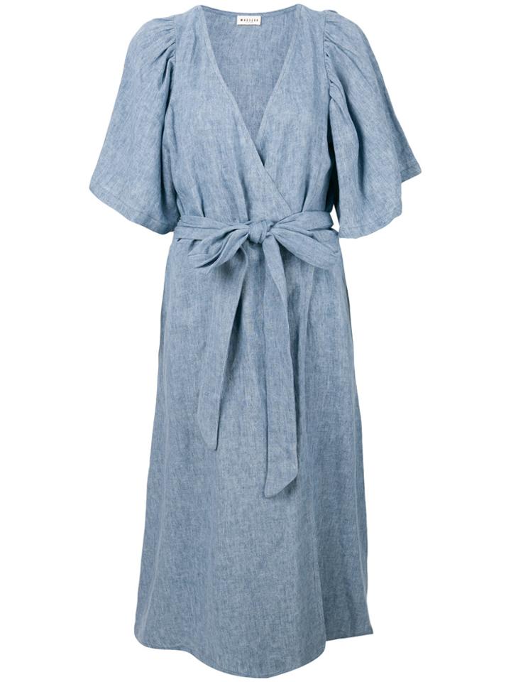 Masscob Chambray Dress - Blue