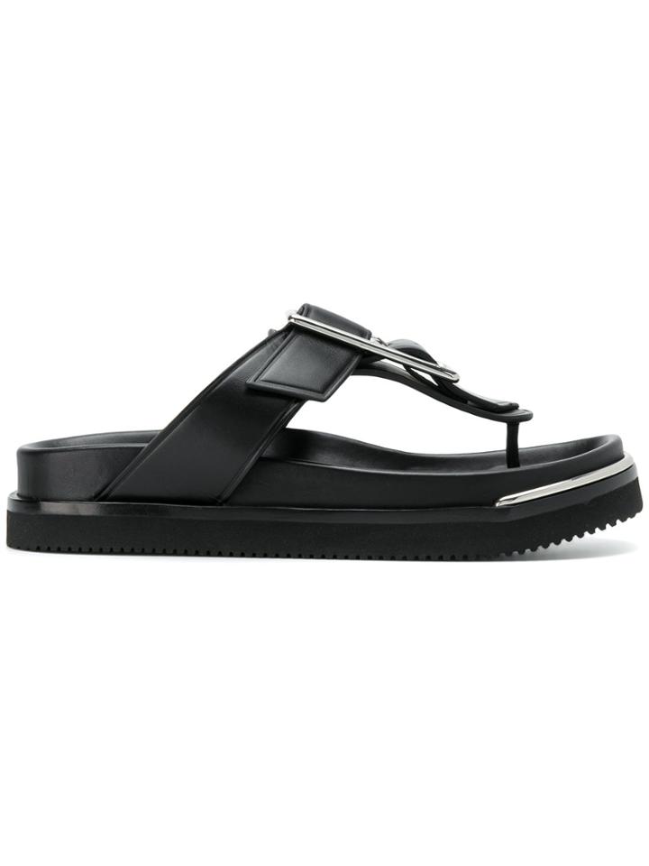 Alexander Wang Buckle Details Sandals - Black