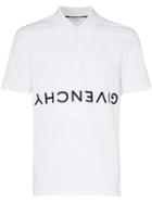 Givenchy Giv Reverse Polo Wht - White