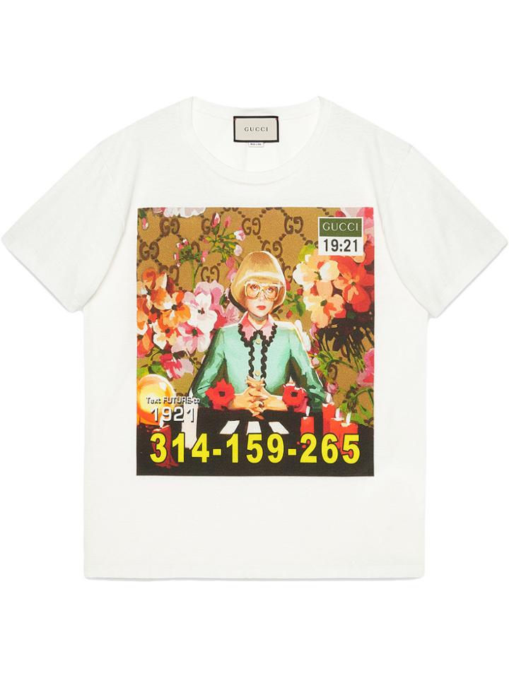 Gucci Ignasi Monreal Print T-shirt - White