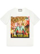 Gucci Ignasi Monreal Print T-shirt - White