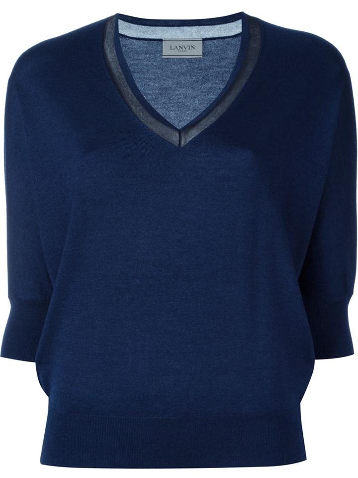 Lanvin V-neck Jumper