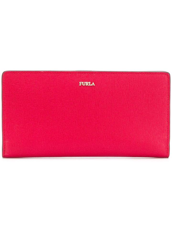Furla Snap Closure Wallet - Red