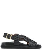 Marni Braided Sandals - Black