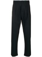 Maison Flaneur Classic Tailored Trousers - Blue