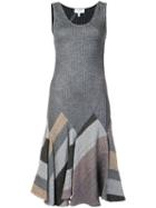 Derek Lam 10 Crosby Flared Patchwork Dress