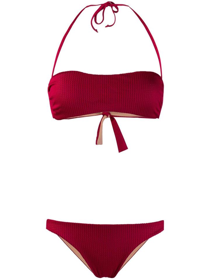 Fisico Two-piece Bikini - Red