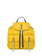 Prada Studded Detail Backpack - Yellow