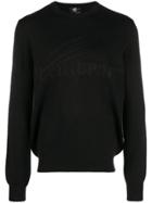 Plein Sport Printed Logo Sweatshirt - Black