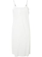 Ann Demeulemeester - Shift Dress - Women - Silk/cotton - 34, White, Silk/cotton