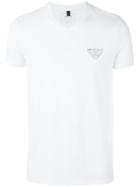 Armani Jeans - Printed Logo T-shirt - Men - Cotton/spandex/elastane - S, White, Cotton/spandex/elastane