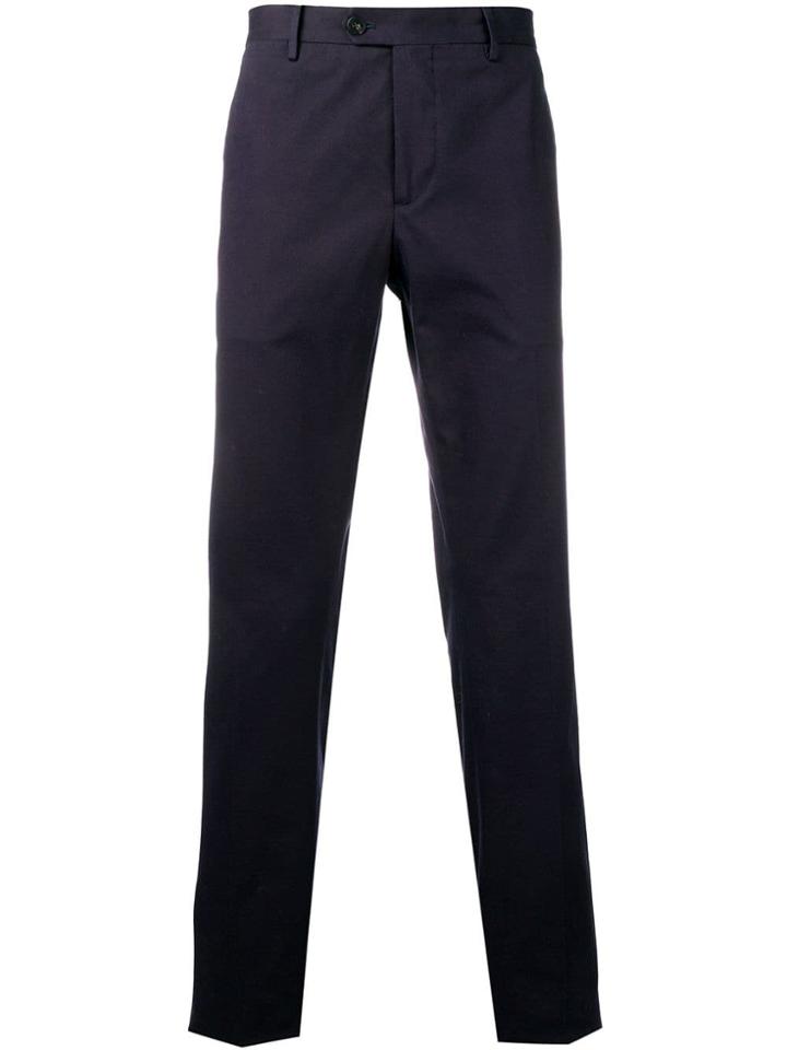 Etro Classic Slim-fit Chinos - Blue