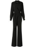 Olympiah Belted Waist Jumpsuit - Black