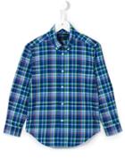 Ralph Lauren Kids Plaid Button Down Shirt, Boy's, Size: 6 Yrs, Blue