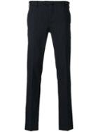 Pt01 - Pleated Trousers - Men - Virgin Wool/spandex/elastane - 48, Blue, Virgin Wool/spandex/elastane