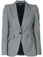 Alexander Mcqueen Tailored Blazer - Grey