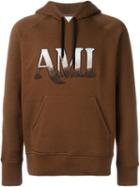 Ami Alexandre Mattiussi Embroidered Logo Hoodie