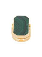 Julia Davidian Double-sided Octagon Ring - Green