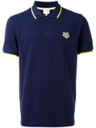 Kenzo - 'mini Tiger' Polo Shirt - Men - Cotton - Xl, Blue, Cotton