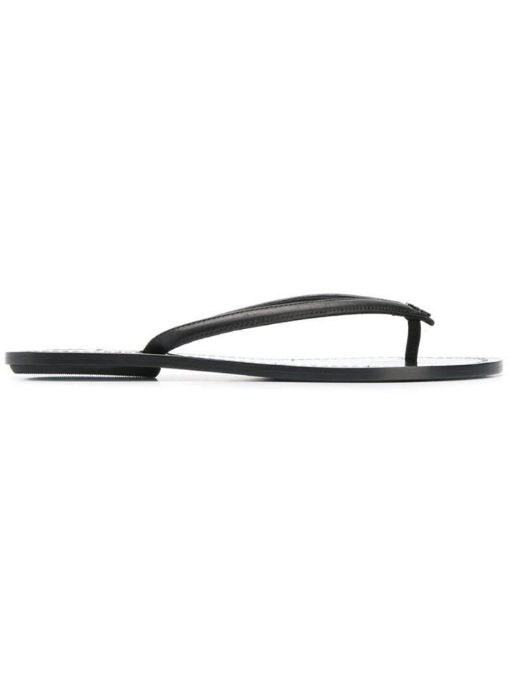 Tory Burch Micro Studded Flip-flops - Black