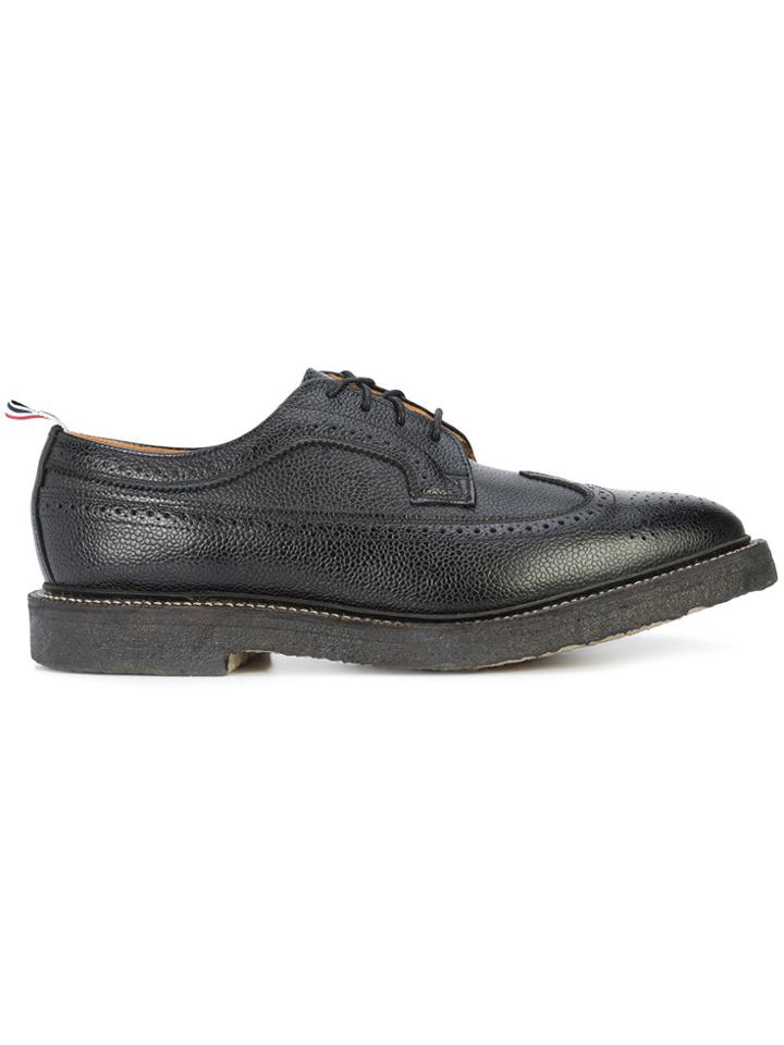 Thom Browne Classic Wingtip Brogues - Black