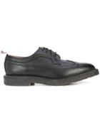 Thom Browne Classic Wingtip Brogues - Black