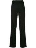 Givenchy - Satin Trousers - Women - Polyester - 34, Black, Polyester